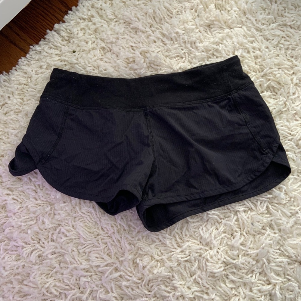 black speed up ivivva shorts